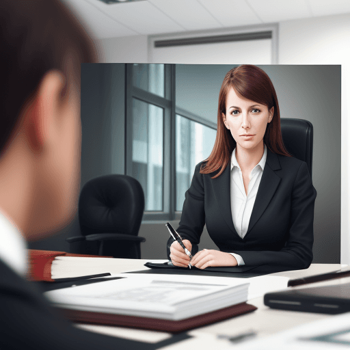 AI generated: create an image for a law firm website for  contact us page