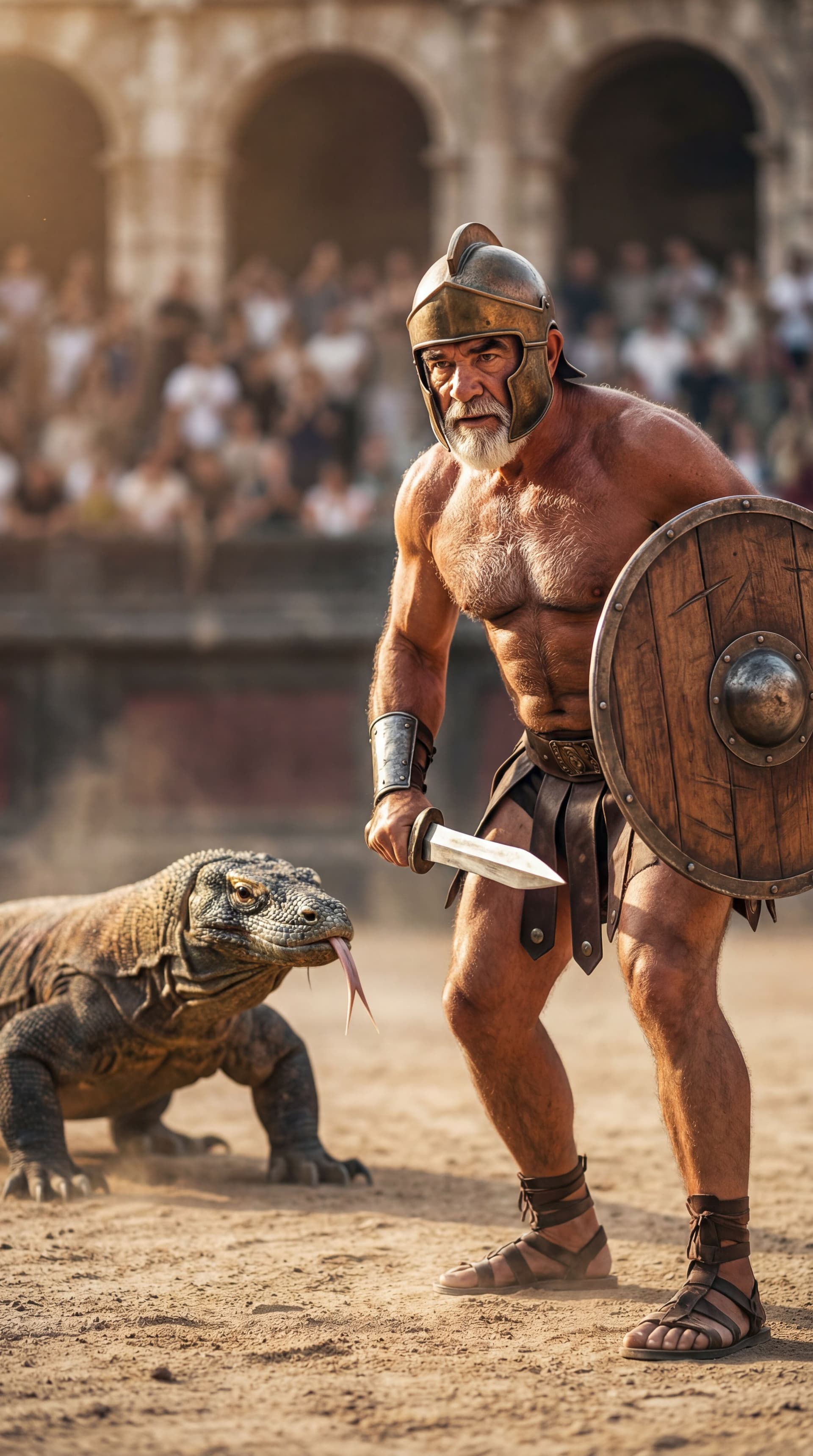 AI generated: ULTRA-REALISTIC CINEMATIC ACTION PHOTOGRAPH (vertical poster 9:16).
Looks like a real professional f...