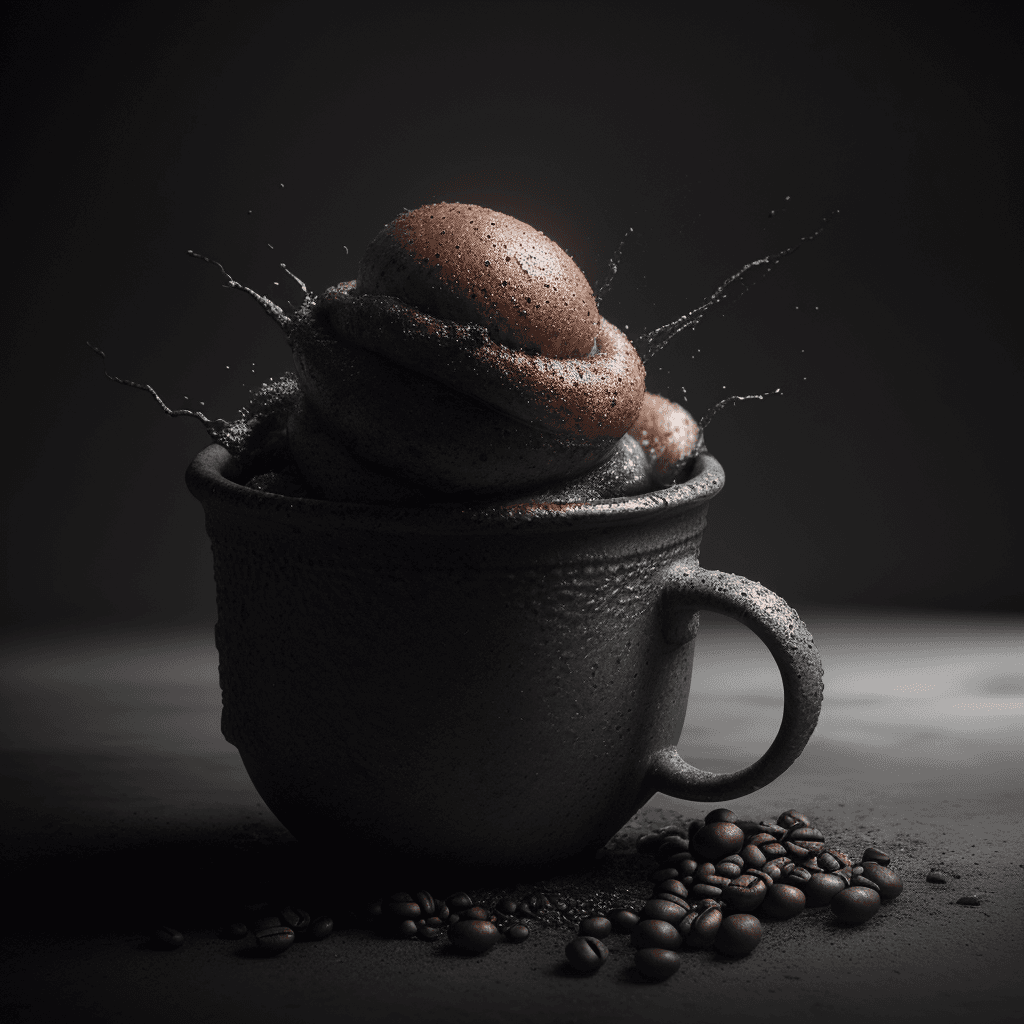 AI generated: Very very very very highly detailed epic Unconventional design photo of cup of coffee, intricate, dy...