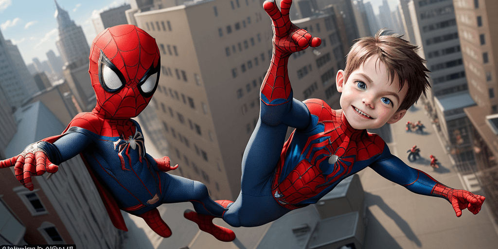 AI generated: Once upon a time, in a cozy little town, there lived a 4-year-old boy named Max. Max loved superhero...