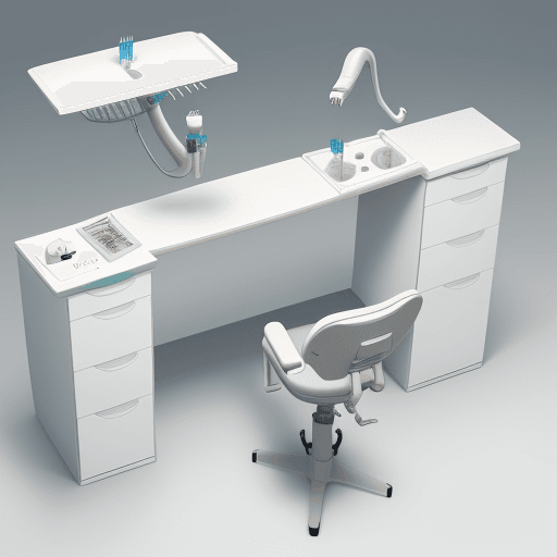 AI generated: a dental implant fixture