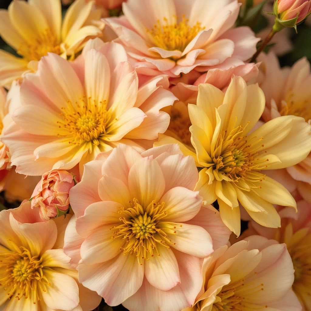 AI generated: flores rosas hermosas aun con gotas de agua  tarro de oro