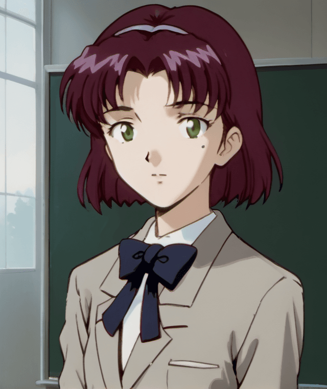Teen/Young Ritsuko Akagi- Neon Genesis Evangelion (Illustrious/Pony)