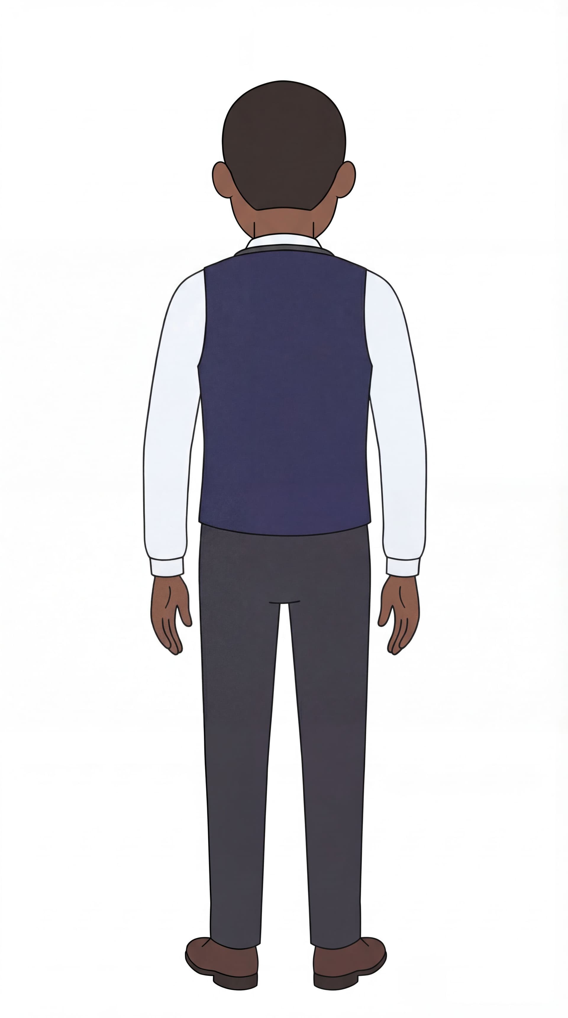 AI generated: Make rear position.