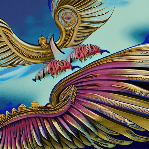 AI generated: Create a hyper-maximalist, detailed cinematic painting in an air-bender theme. The scene depicts a m...
