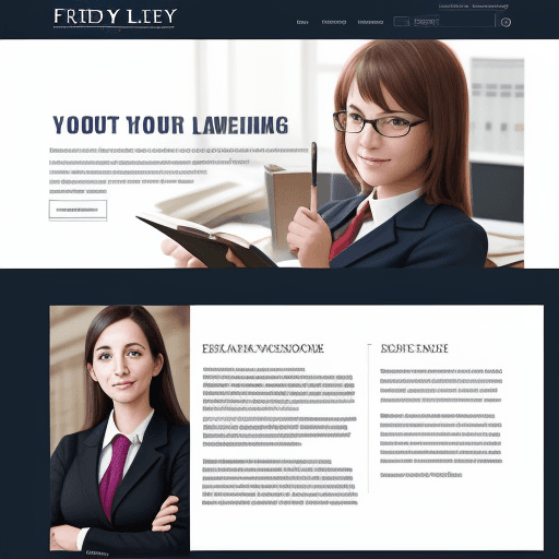 AI generated: create an image for a law firm website for  contact us page that is friendy to client and optimistic