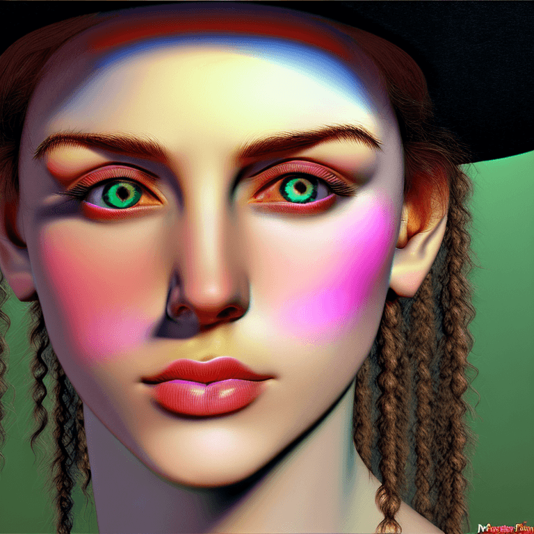 AI generated: ((vibrant colors)), (erotic),best quality, high res,(cowboy shot), (photorealistic), wallpaper, (bea...