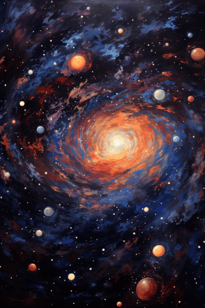 AI generated: Sparklecore Celestial Galaxy, Nebula Swirls, Dazzling Stardust, Cosmic Energy, Infinite Cosmos, glis...