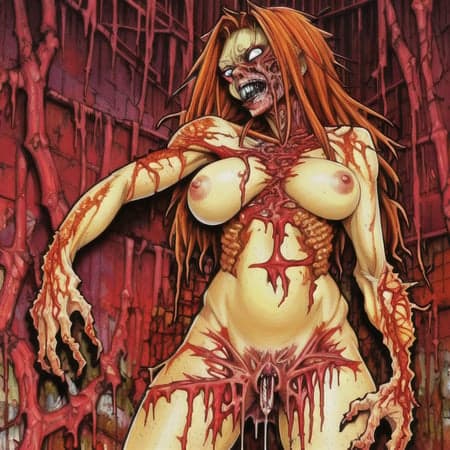 Erotic Grotesque Horror model - Image 2