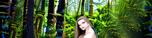 AI generated: beautiful young woman in forest, crying, dick fucking pussy, covered in cum