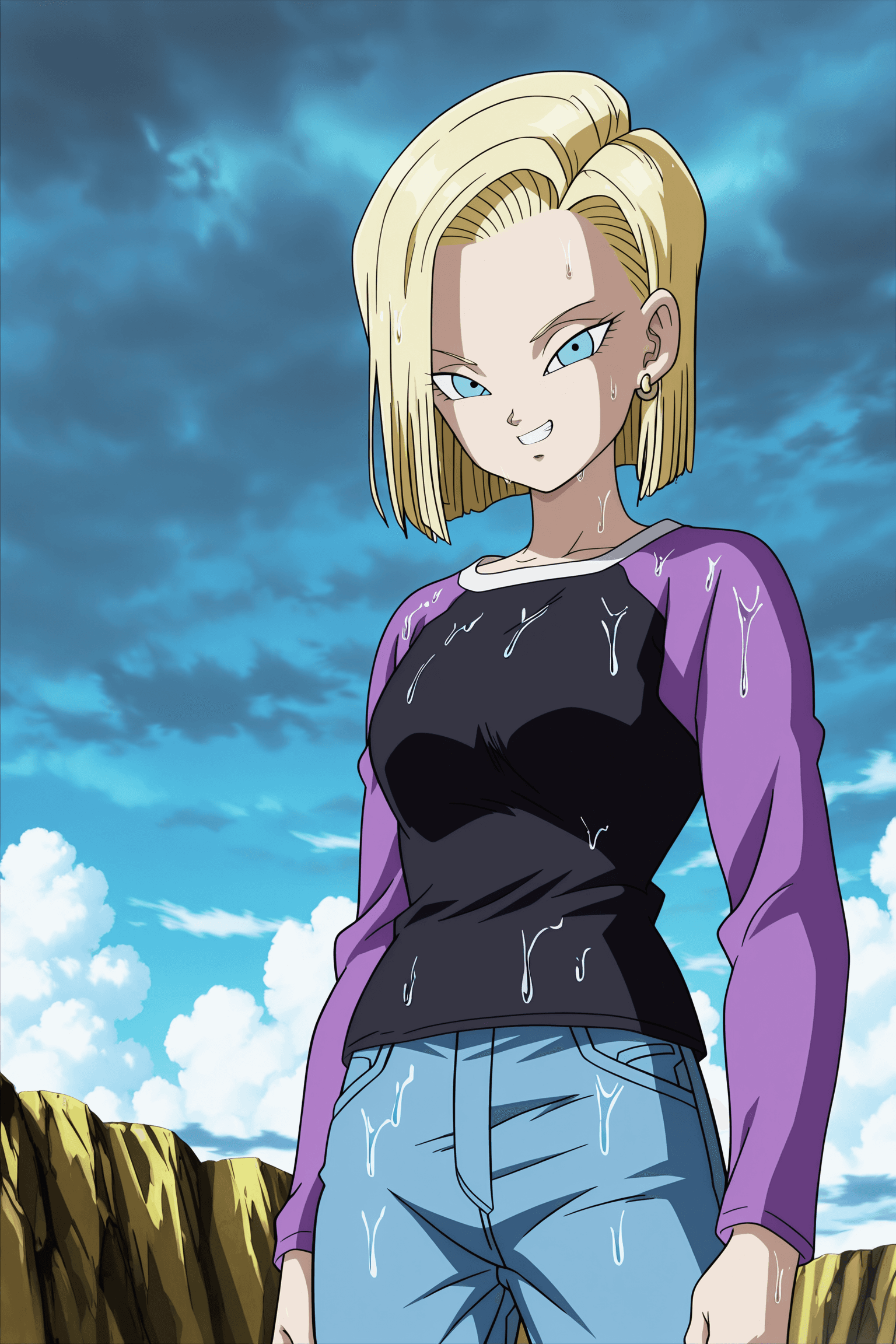 Android 18 (Dragon Ball) - 3 versions! - Commission!