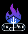 AI generated: Blue flame logo, short term rental, vacation, beach, cabin, water