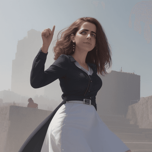 AI generated: QUIERO CREAR UNA IMAGEN DE  MI MISMA QUE REPRESENTE UNA MUJER QUE HACE DE CADA DESAFIO ALGO RENTABLE