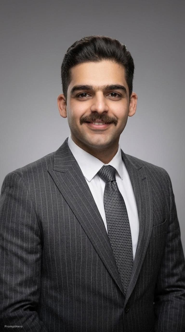 AI generated: Create a photorealistic, high-resolution corporate headshot
of the individual from the provided ima...
