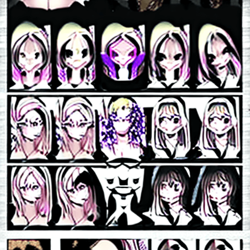 AI generated: anime girl with horns and a skull in her hand, shalltear from overlord, demon anime girl, anime mons...