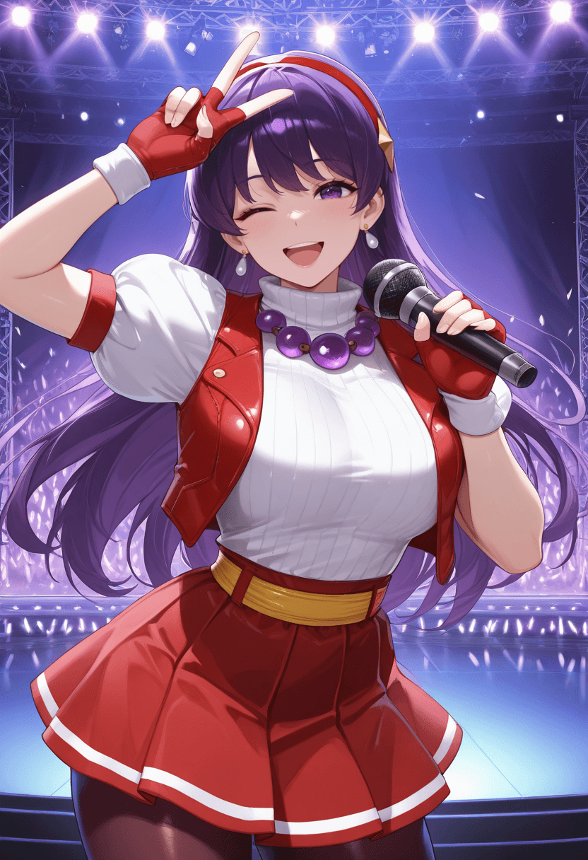 Athena Asamiya -The King of Fighters l IllustriousXL (6 Outfits)