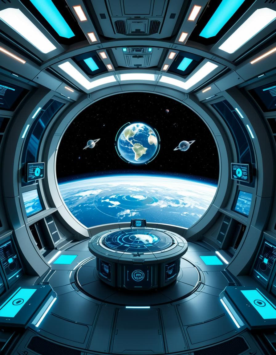 space station control center - Image 4