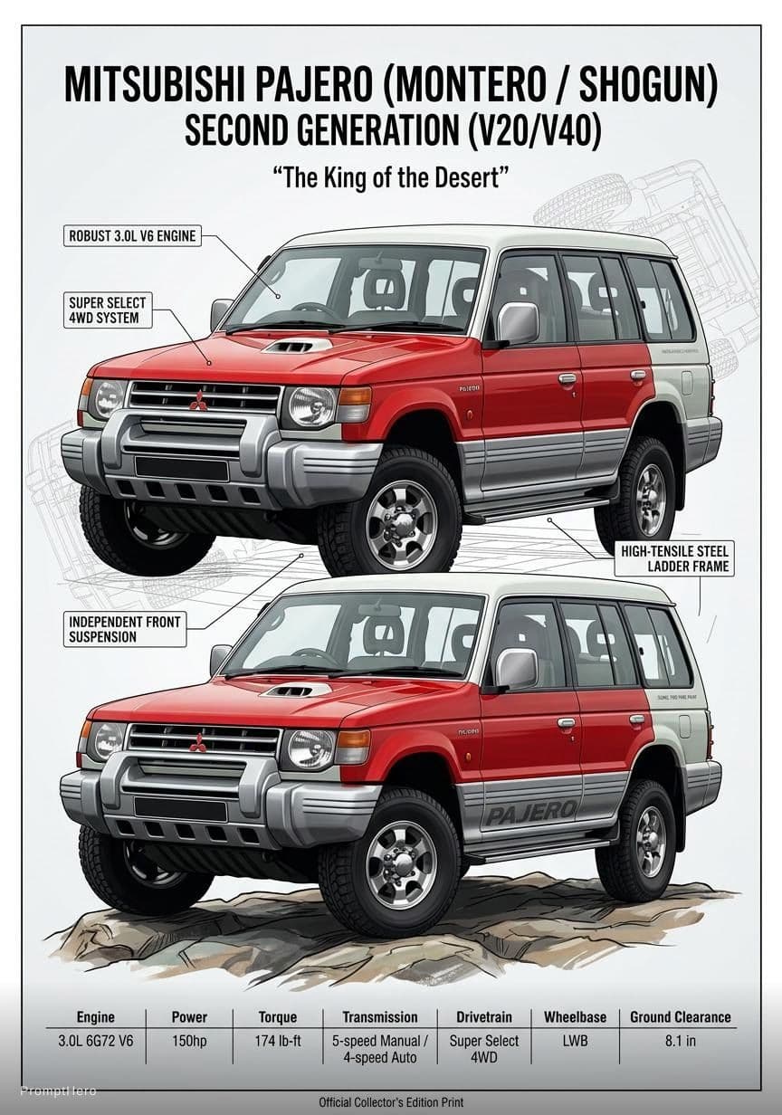 AI generated: Car poster printable a4 sheet version 
