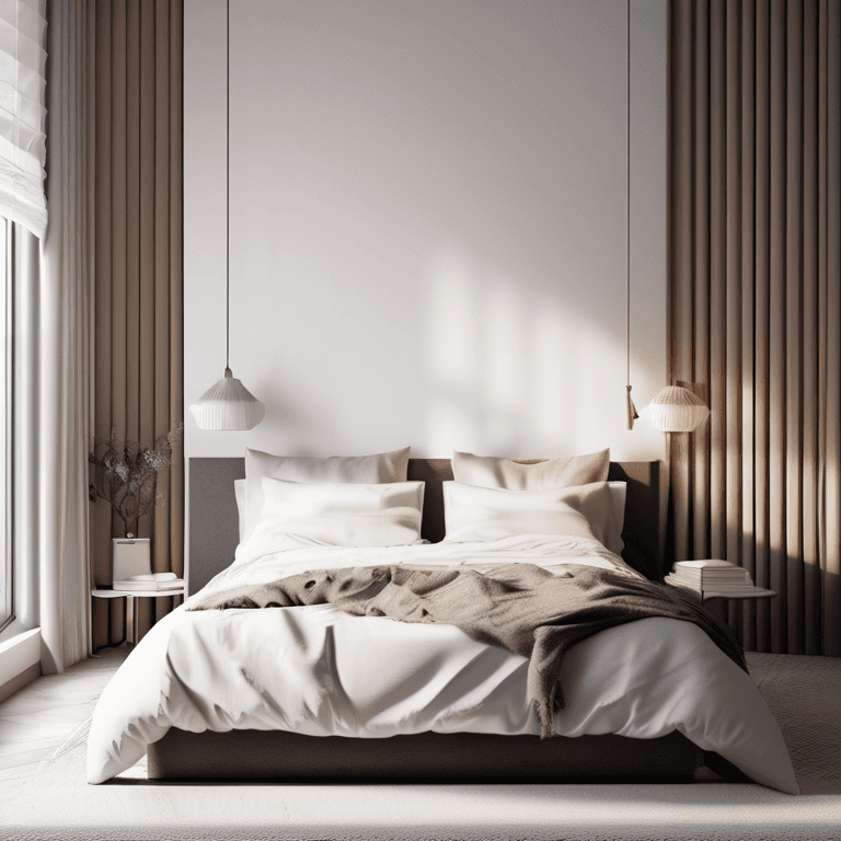 AI generated: Minimalistic Interior Design