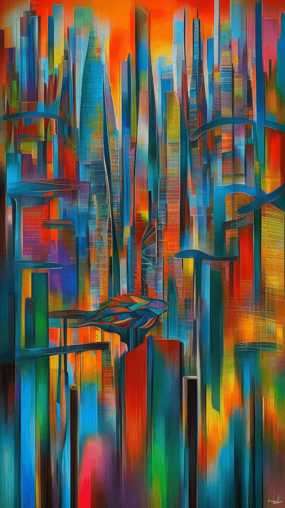 AI generated: abstract cityscape impressionist ist art style
creature art in an impressionistic style abstract ist...