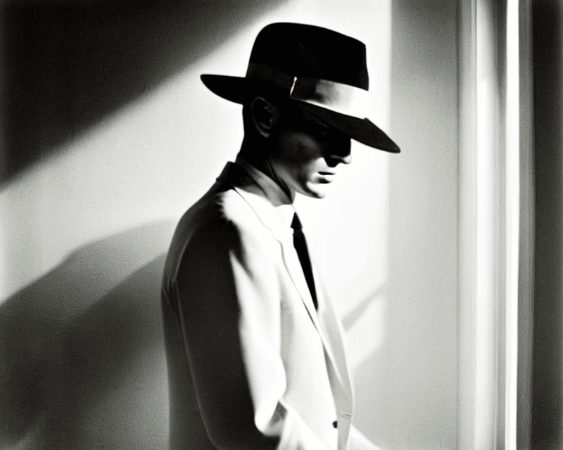 AI generated: AnalogRedmAF, photo of a man by lillian bassman