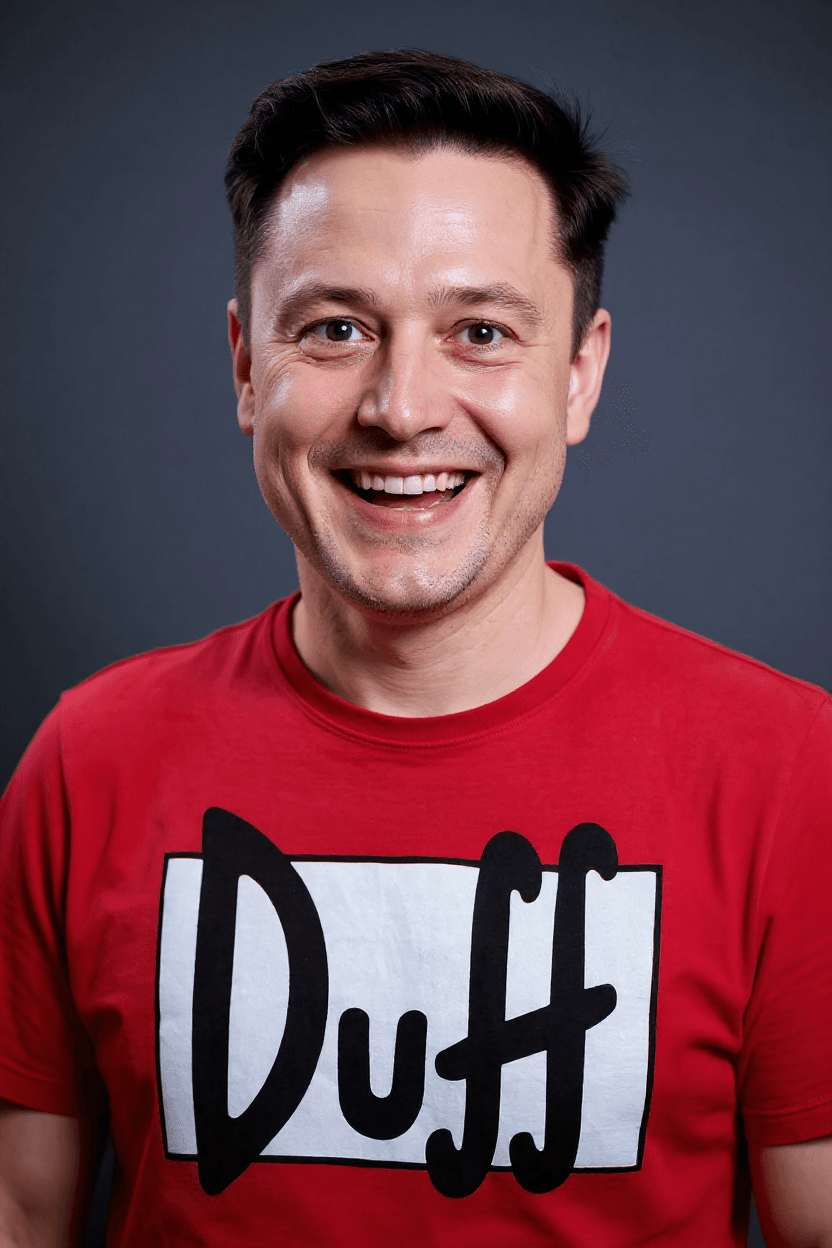 AI generated: elon musk as (the joker), skindentation, bright realistic eyes and a huge maniacal grin, (perfect ph...