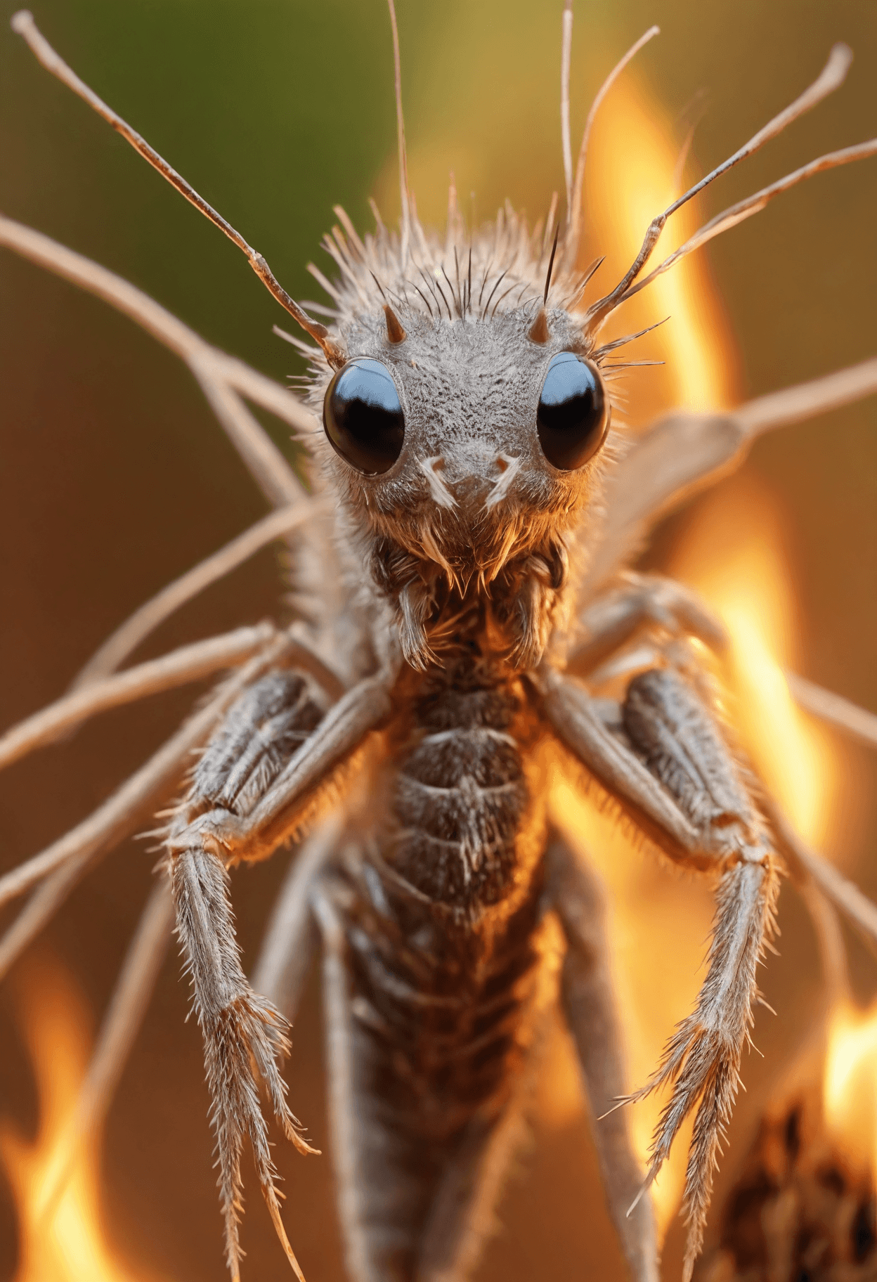 AI generated: A-Haywire Mite, Cindergrove Revisited, "Whispers of inspiration, a muse's gentle touch, igniting cre...