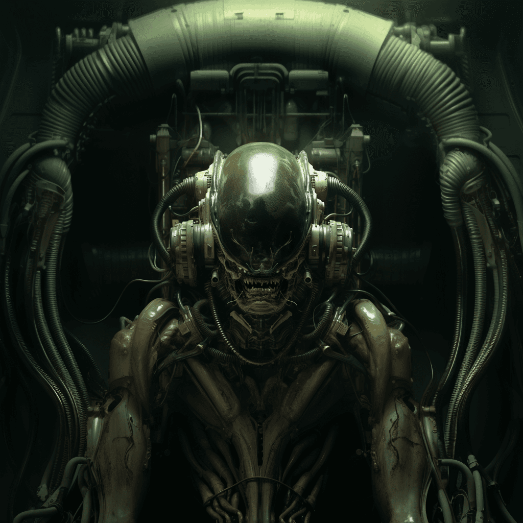 AI generated: Alien LV426