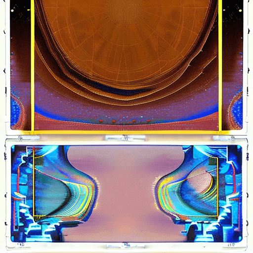 AI generated: In an ethereal and radiant expanse, a celestial desert bathed in shimmering golden light, a concept ...