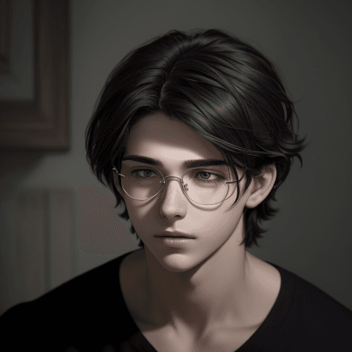 AI generated: Silent Whispers: When Love Finds Its Voice, Boys love,  perfect proportions, Alex, the protagonist, ...