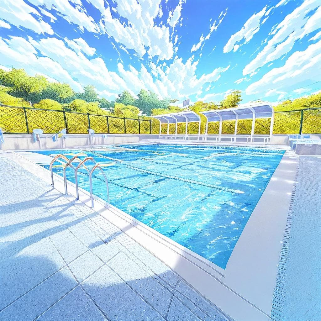 School Pool V2 (学校のプール)
