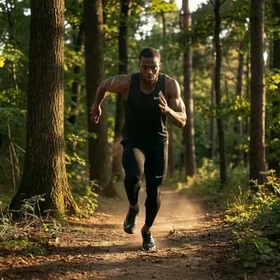 AI generated video: animate running