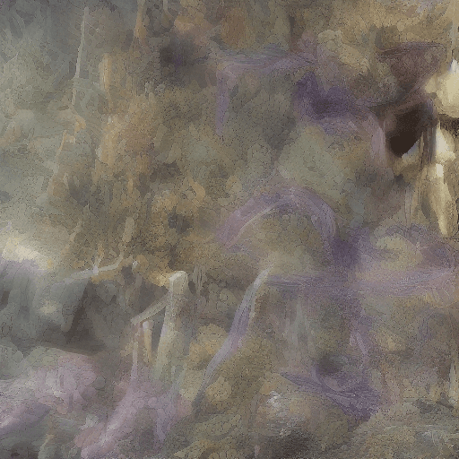AI generated: a Cecaelia with a lot of light falling to her, in the style of dark purple and orange, demon stripco...