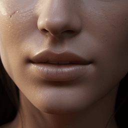 AI generated: beautiful, face completely, 8k, unreal engine, modelling, best quality, highres, (realistic face:1.2...