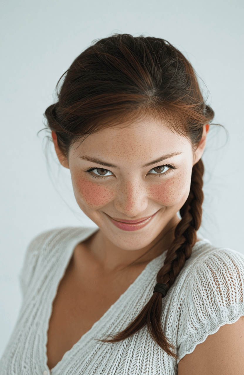 Mischievous Grin - Impish Smile Expression