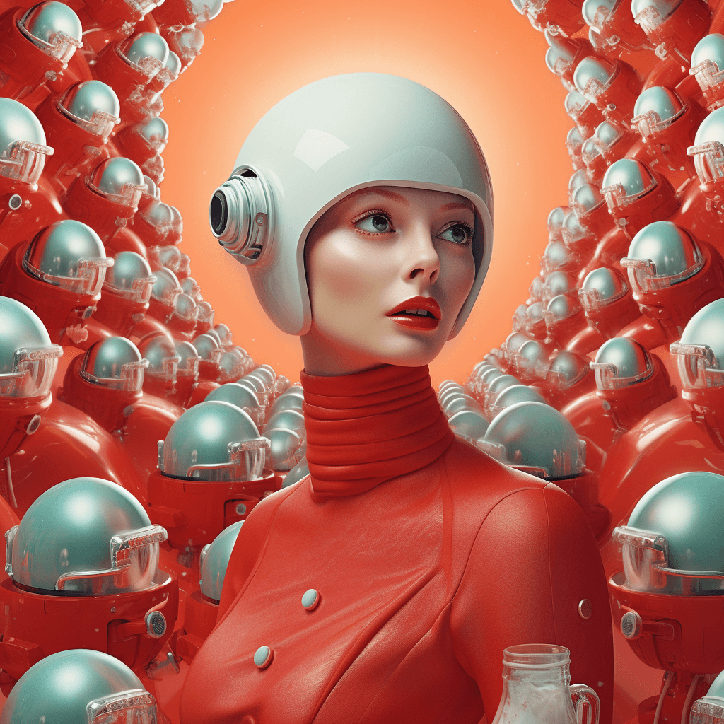 AI generated: soda ad, in the stlyle of futuristic brand