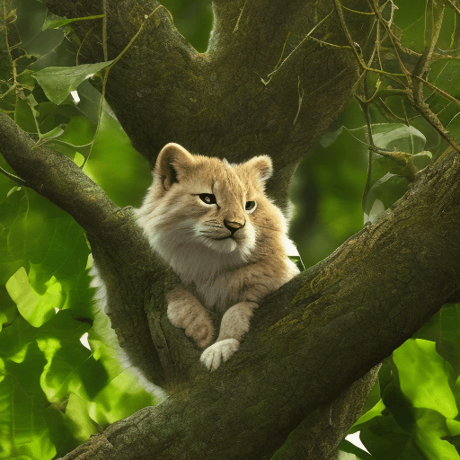AI generated: Leo the little leaf is introduced, living high up in the branches of a wise old oak tree. Leo enjoys...