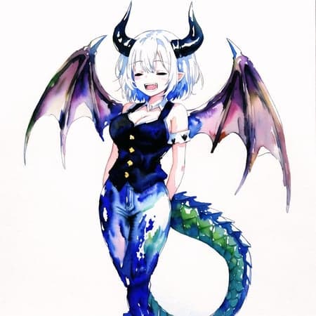 Anime Dragon Girl - Image 1
