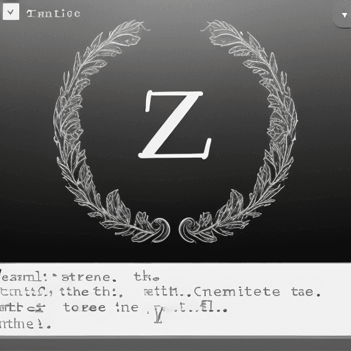 AI generated: create a romanic type font with capital and small letters from A to  Z, only strokes, serifs, flat d...