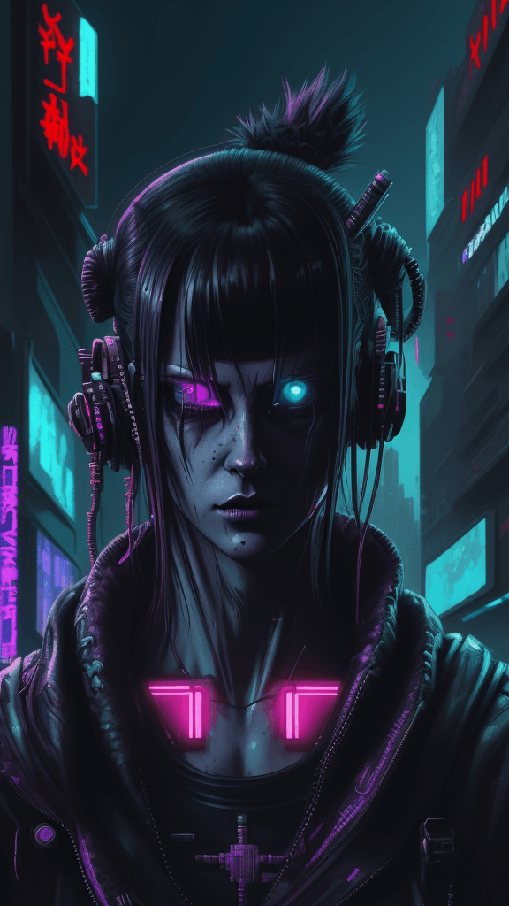AI generated: detailed cyberpunk illustration
cyberpunk digital painting
dark cyberpunk illustration
cyberpunk dig...