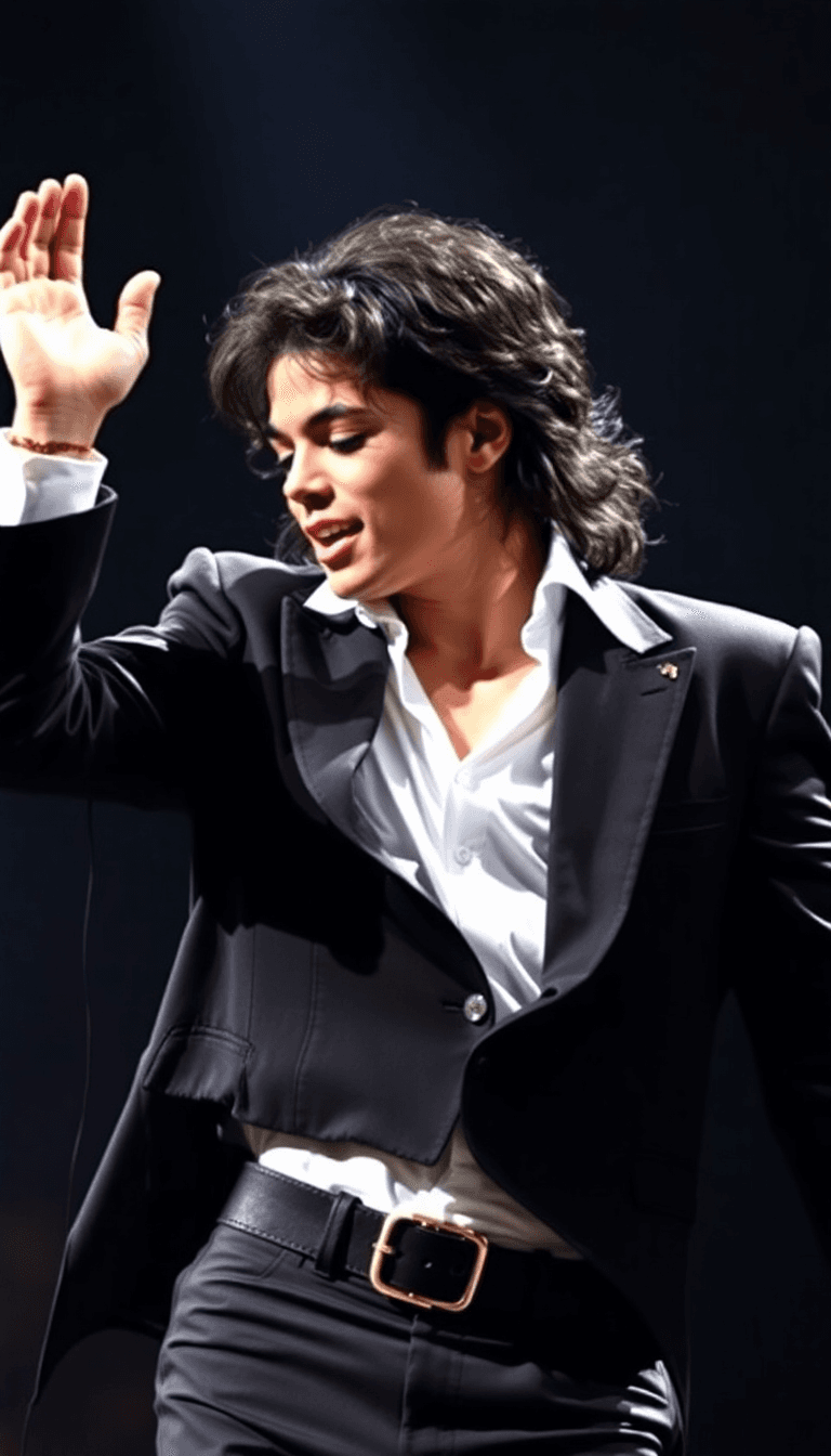 AI generated: Michael Jackson 