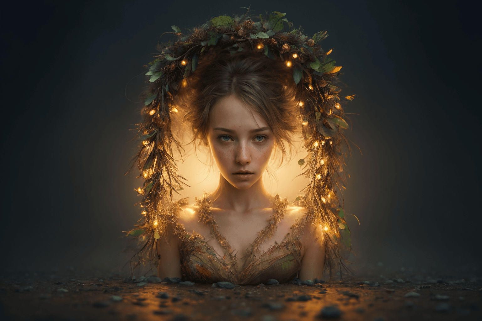 AI generated: fresh lime with splash, epic realistic, neutral colors, (hdr), (muted colors), intricate scene, (art...