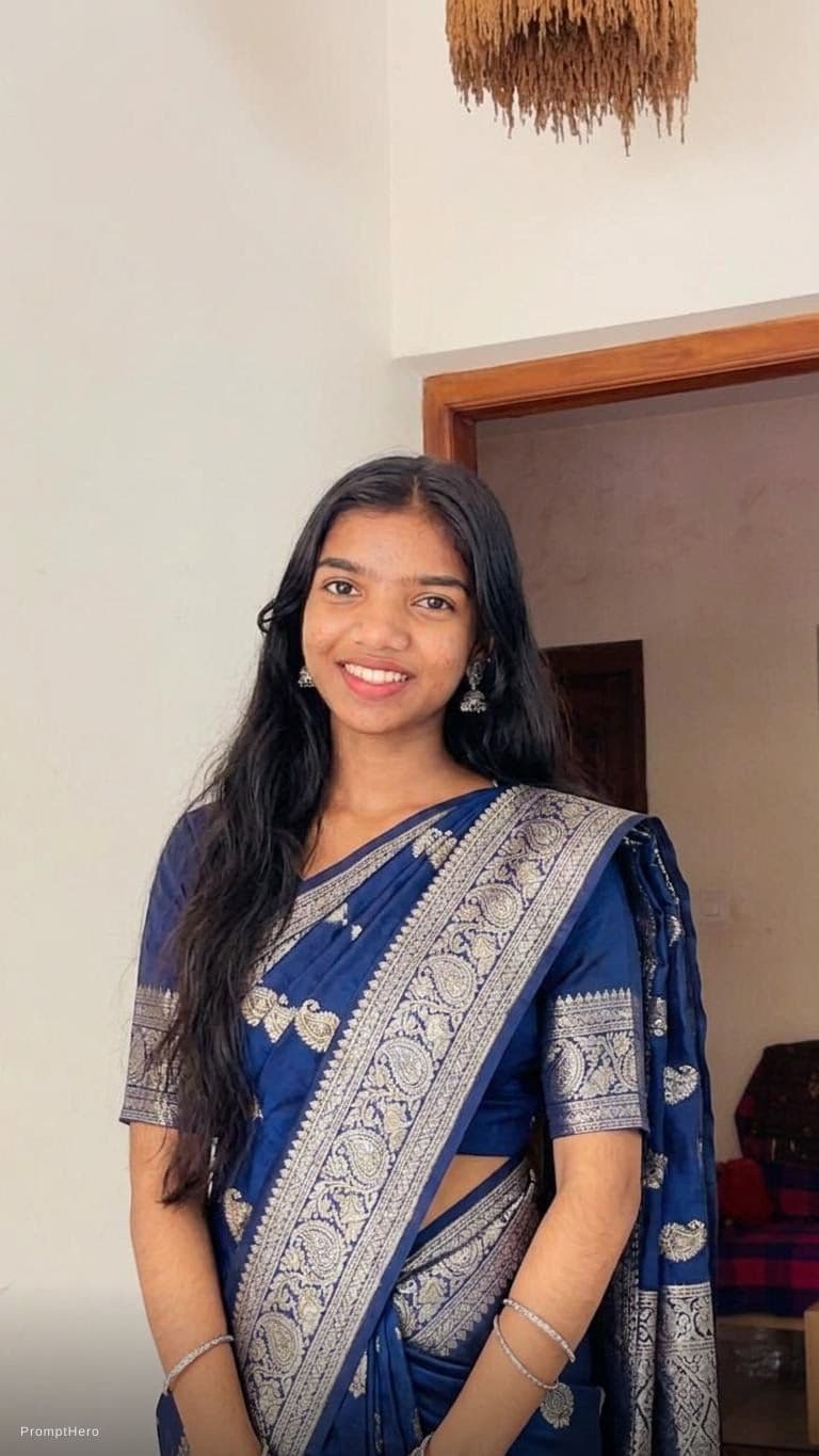 Hero prompt: In saree