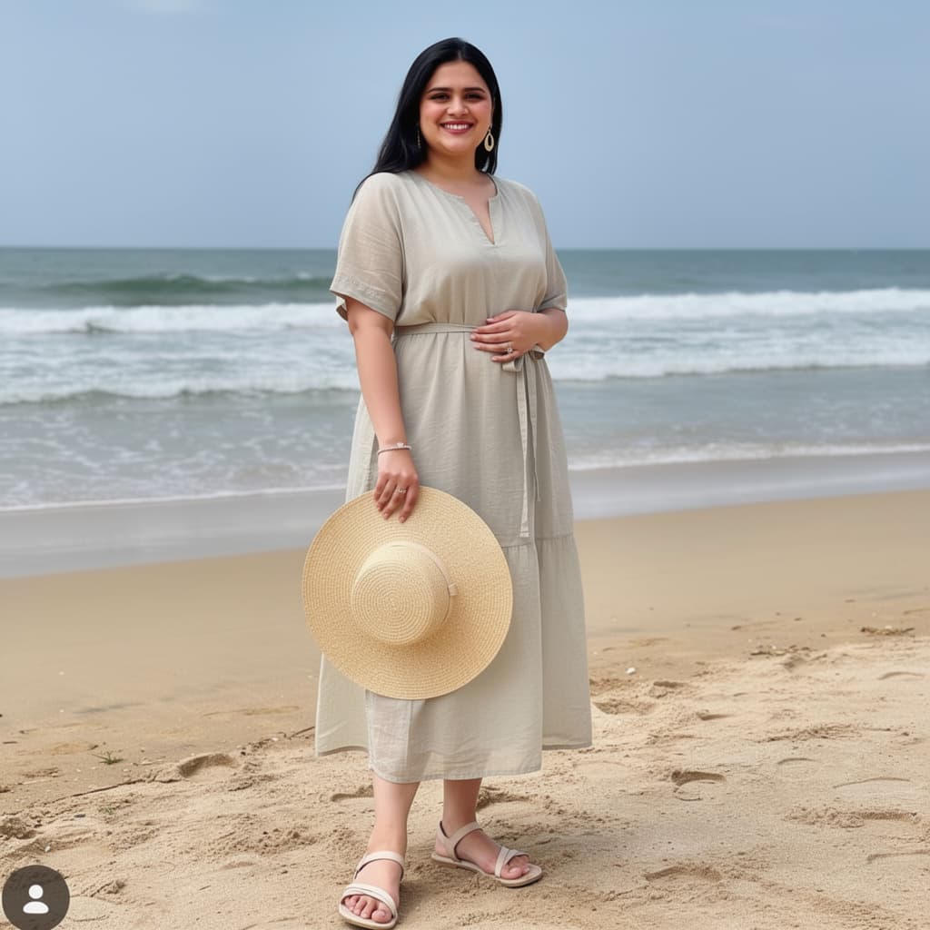 AI generated: Get her in a bikini cool summer