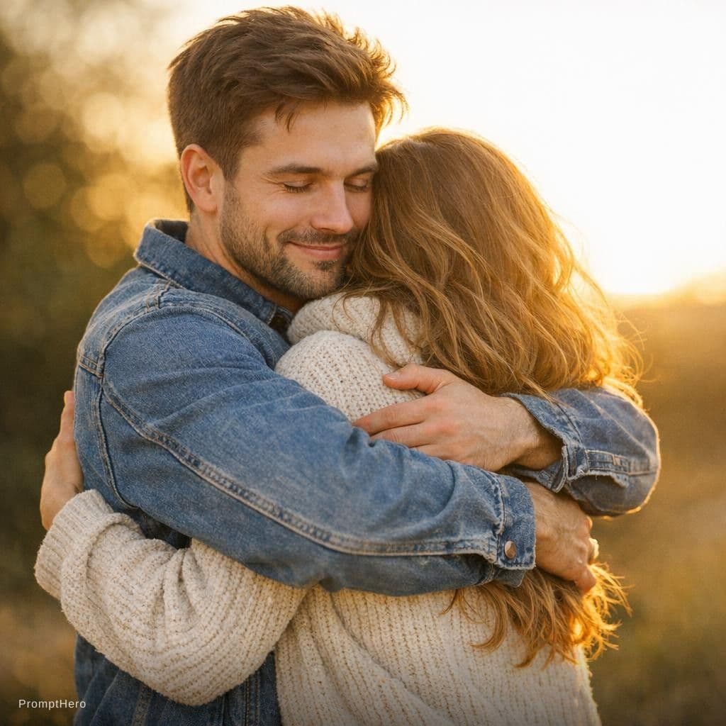 AI generated: Hug