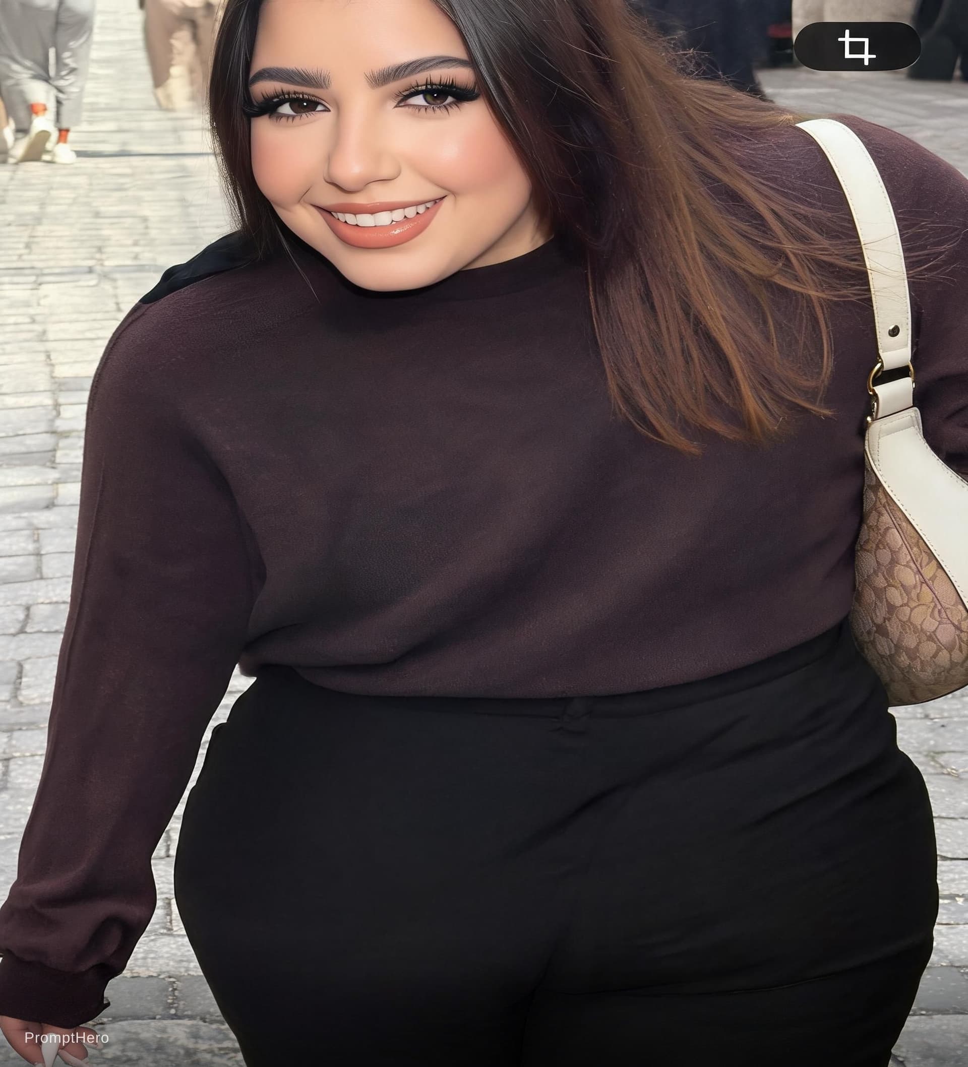 AI generated: Blend naturel et réaliste visage et corps