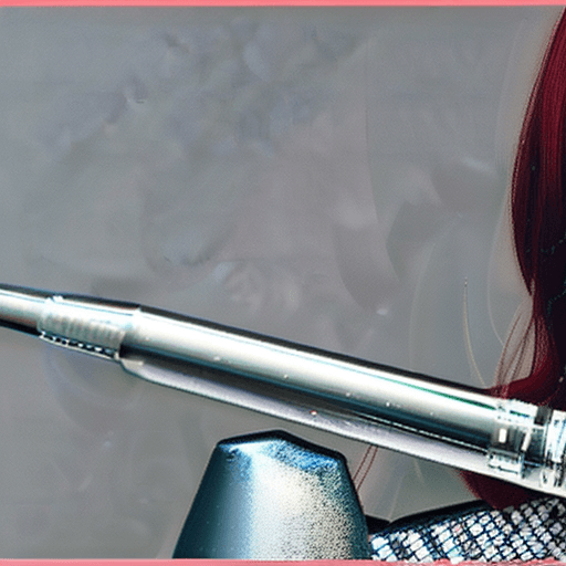 AI generated: white office lady, mature woman, milf, tall, short dark red hair, seductive hairstyle, elegant hair,...