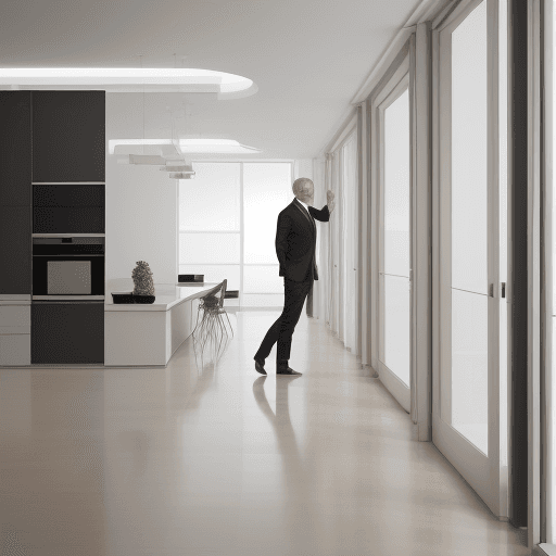 AI generated: a person who makes investments in an architecture company called Artarc Design
