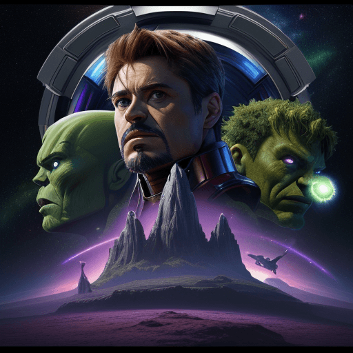 AI generated: Masterpiece, Best Quality, Alien planet with a spaceship in space with alien plants that are purple ...