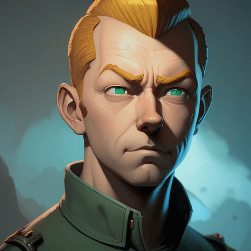 AI generated: Tintin, detailed face and eyes, in the style of Peter Mohrbacher, dynamic lighting. --v 6. 0 --ar 4:...